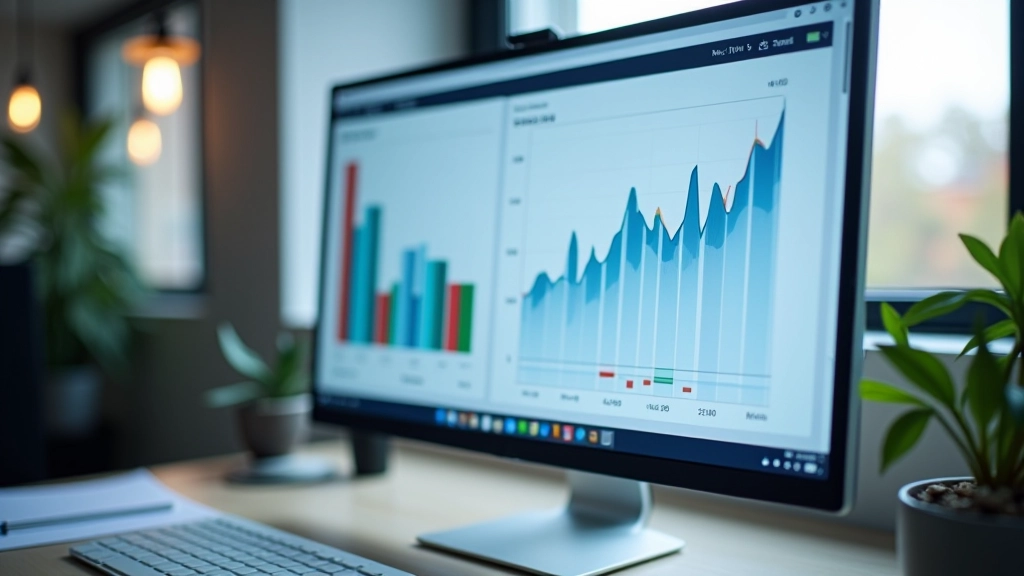 Sparpläne und automatisierte Finanzsysteme dargestellt durch Graphen und Diagramme
